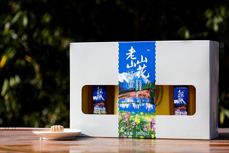 老山山花蜂蜜礼盒500gx2